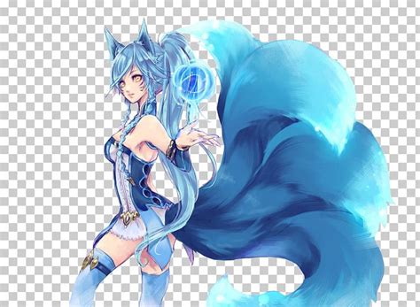 Kitsune Anime Nine Tailed Fox Girl