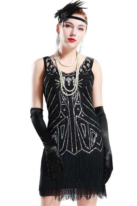 Vedi la nostra anni '20 selezione dei migliori articoli speciali o personalizzati, fatti a mano dai nostri negozi. Babeyond Flapper Vestidos De Mujer De Los Años 20 Con ...