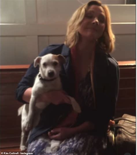 Kim Cattrall Sends Fans Wild With Snide Post About Dog Co Stars