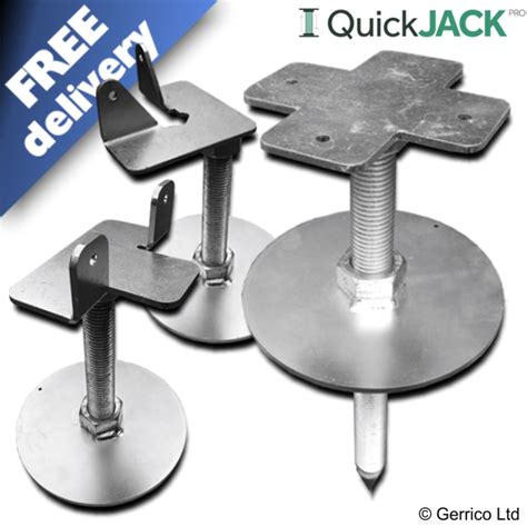Quickjack Pro Soft Surfaces Adjustable Shed Base Foundation Ultra