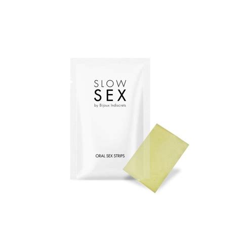 Tiras Sexo Oral Slow Sex Bijoux Indiscrets