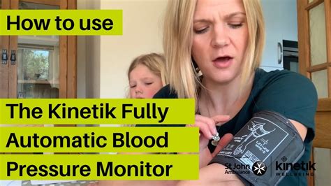How To Use Fully Automatic Blood Pressure Monitor Youtube