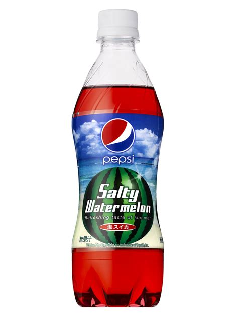 Japanese Snack Reviews Pepsi Salty Watermelon Product Announcement