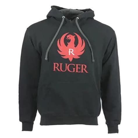 Ruger Black Hoodie — Delta Mike Ltd