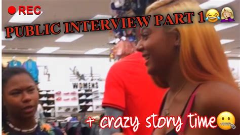 Public Interview Part 1😭 Story Time I Got A Train Ran On Me 😬 Must Watch ‼️ Youtube