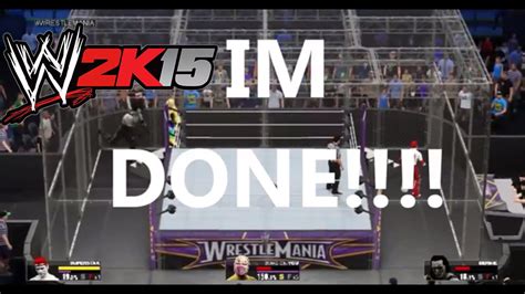 Wwe 2k15 Too Many Glitches In One Match Im Done Youtube