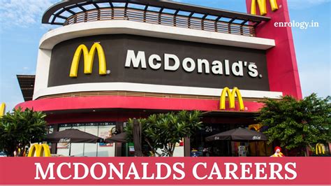 Latest Job vacancies In McDonald’s – McDonald’s Careers in 2022