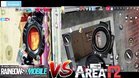 Rainbow Six Siege Mobile Vs Area F2 Gameplay Android Ios Comparison