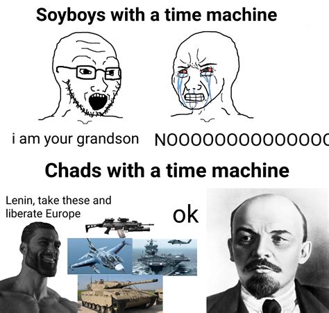Soy Vs Chad Template
