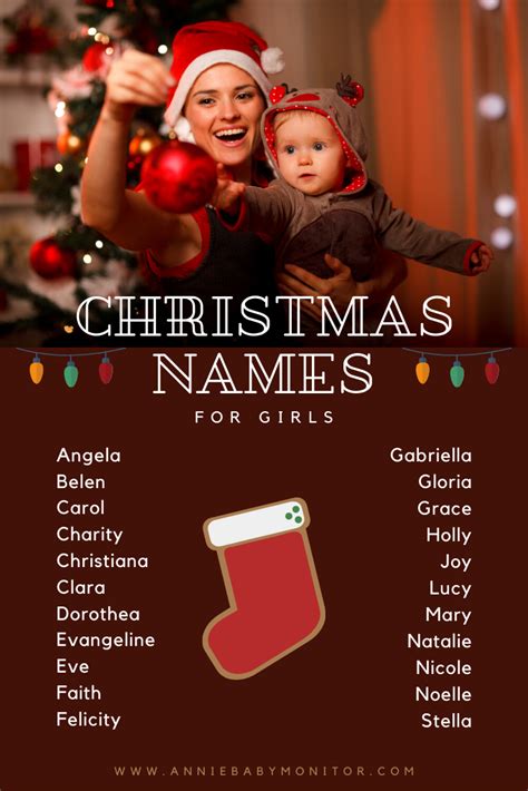30 Graceful Christmas Names For Girls And Boys Christmas Baby Names