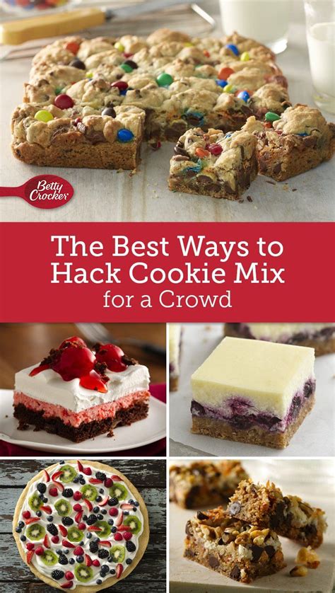 Maybe you would like to learn more about one of these? 20 Ways to Hack Cookie Mix for a Crowd-Sized Treat ...