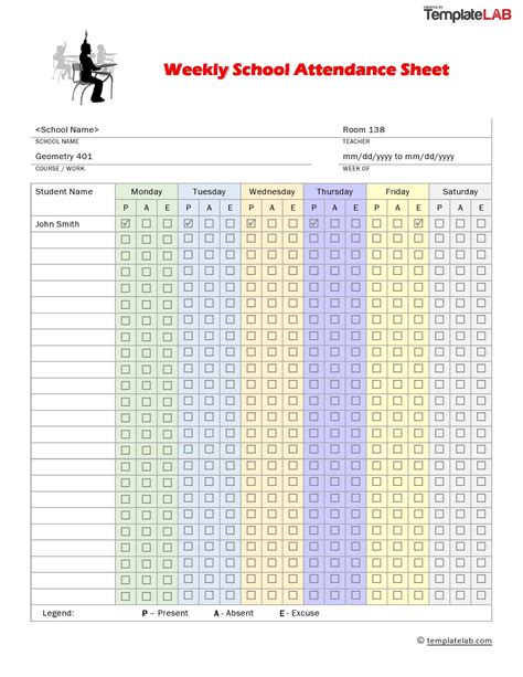 2021 Free Printable Attendance Sheet 2021 Attendance Tracker Calendar