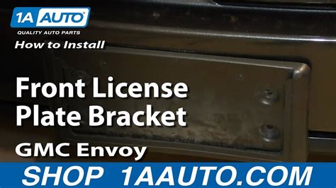 How To Install Front License Plate Bracket Honda Odyssey Easysiteos