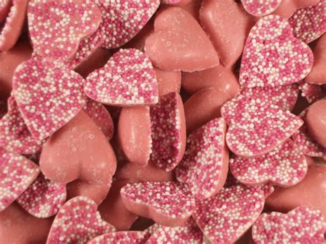 Pink Chocolate Jazzie Hearts