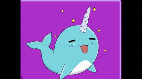 Narwhals Narwhals Swimming In The Ocean Causing Quite Commotion Youtube
