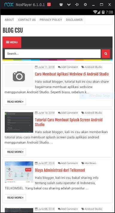 The webview may or may not support all the apps. Cara Membuat Aplikasi Webview di Android Studio | BLOG CSU