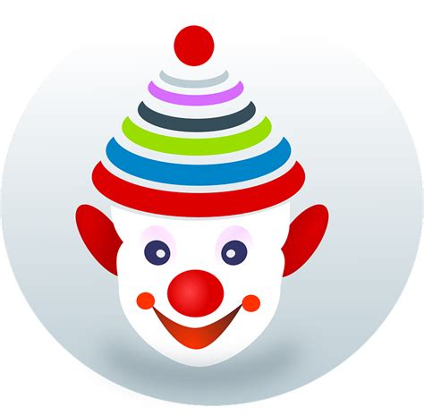 Free Vector Graphic Clown Comedy Face Funny Joker