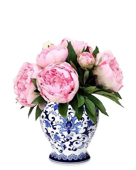 Peony 1 Pink In China Vase Chinoiserie Vases Pink Flowers Beautiful