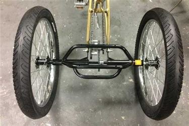 When you ride the bicycle, the motor gives you a. Motorized Trike Conversion Kit