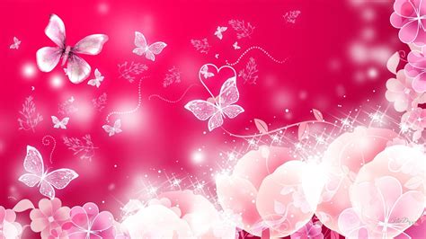 Top More Than 58 Glitter Pink Butterfly Wallpaper Super Hot Incdgdbentre