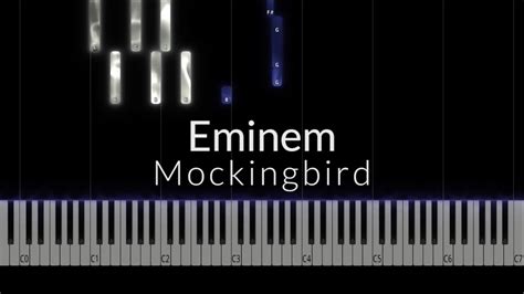 Eminem Mockingbird Piano Tutorial Youtube