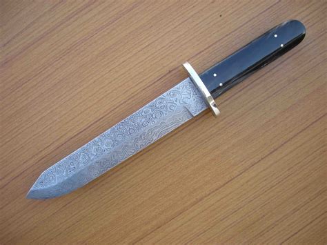 Single Edge Damascus Blank Knife At Rs 500piece Knife Blades Id