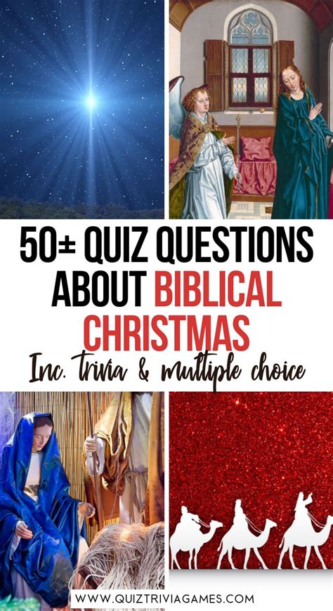 50 Christmas Bible Quiz Questions And Answers Quiz Trivia Games