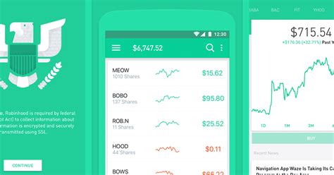Intuitive and responsive mobile app: The Robinhood app is successful in its overall design ...