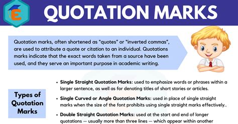 How To Master The Use Of Quotation Marks English Study Online
