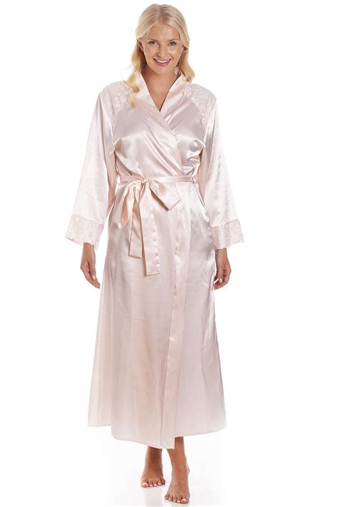 Camille Womens Peach Luxury Long Satin Wrap Camille From Camille