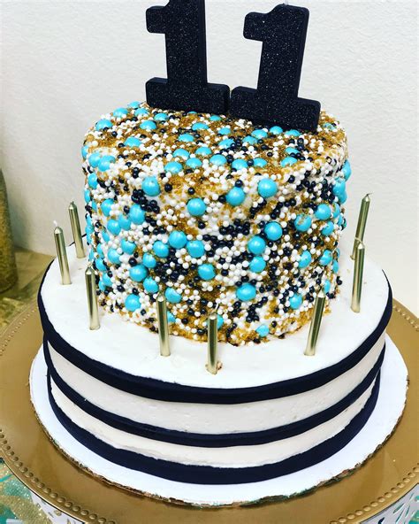 Teal Gold Birthday Cake Gold Birthday Cake Gold Birthday Birthday Cake