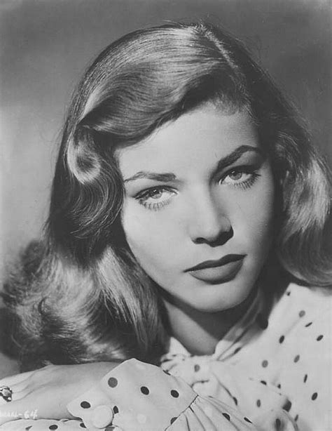 Miss Lauren Bacall Lauren Bacall 1940s Hairstyles Bogie And Bacall