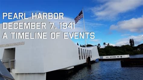 Pearl Harbor Timeline December 7 1941 Youtube