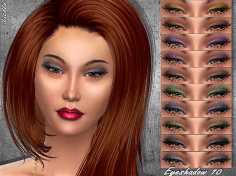 The Sims Resource Sintiklia Eyeshadow 10