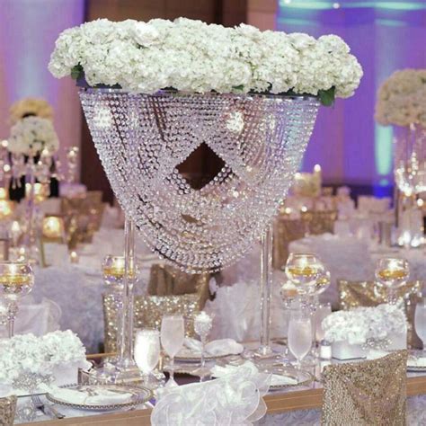 Wedding Backdrop Crystal Decor Thr36designs