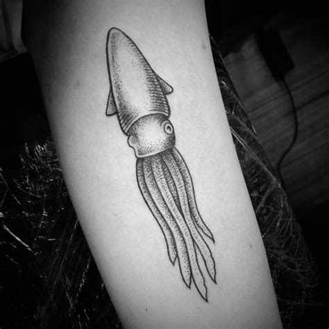 Electric Squid Tattoos