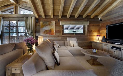 World Of Architecture 30 Rustic Chalet Interior Design Ideas