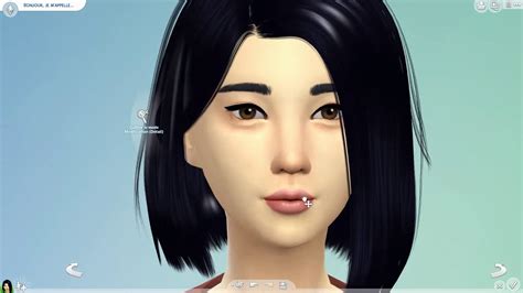 Sims 4 Cas Japanese Girl Youtube