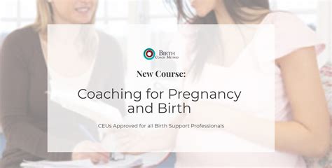 New Course Transformational Birth Support Coaching