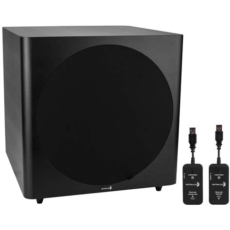 15 Wireless Subwoofer Package With Dayton Audio Sub 1500