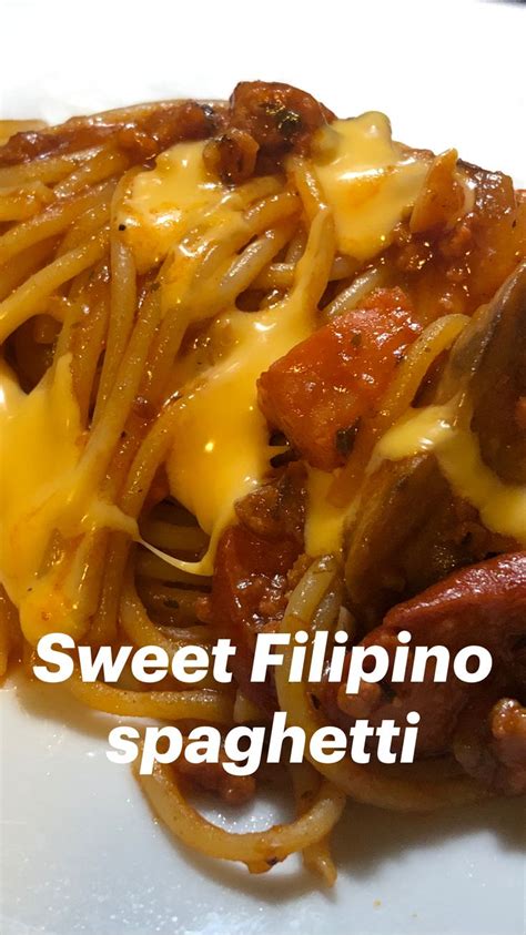 Sweet Filipino Spaghetti Diner Recipes Diy Food Recipes Roasted Vegetable Recipes