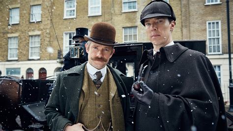 Sherlock Holmes And Dr Watson Travel Back To The Victorian Era To