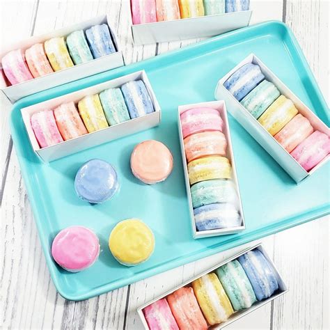 Yummy Yummy Macaron Soaps Bath Products Packaging Soap Packaging