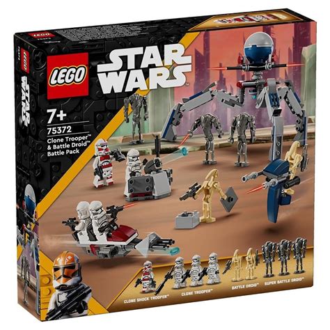 Lego Star Wars Clone Trooper And Battle Droid Battle Pack 75372