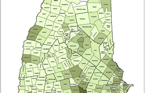 Map Of Nh Towns
