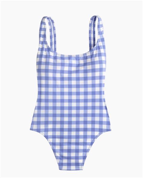 Gingham One Piece Swimsuit