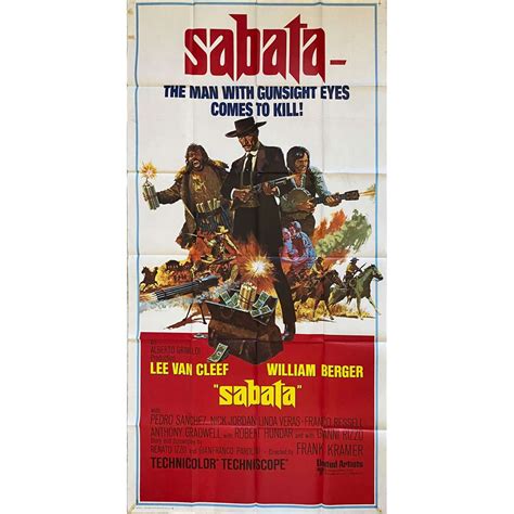 Sabata U S Movie Poster X In