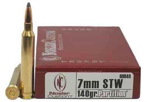 7mm Shooting Times Westerner Mag 140 Grain Soft Point 20 Rounds Nosler