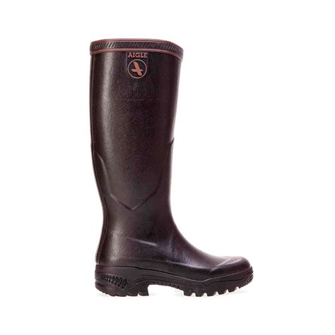 Aigle Parcours 2 Rubber Boots With Tri Density Soles And Fitted Ankles