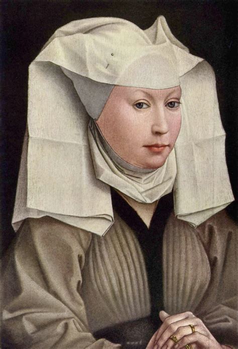Portrait De Femme 1430 Rogier Van Der Weyden Lumières Des étoiles